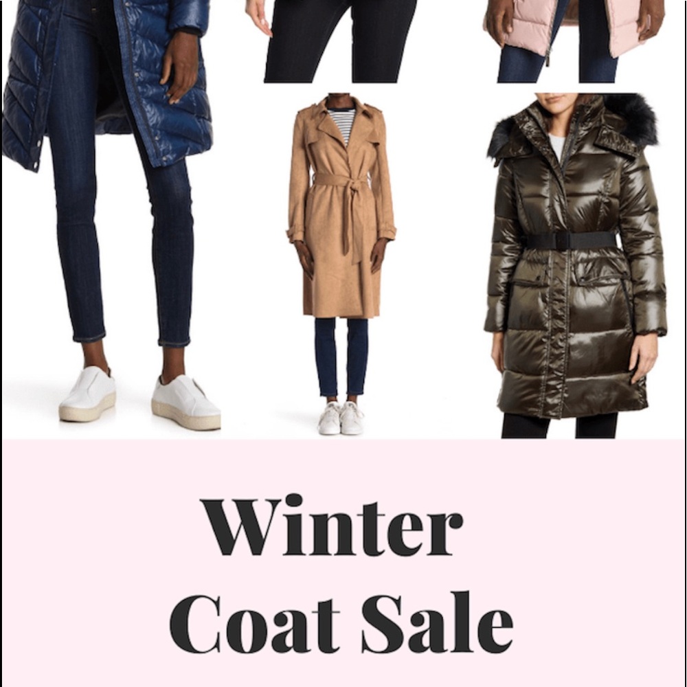 All coats, jackets, hats, scarves, gloves are buy one get one free